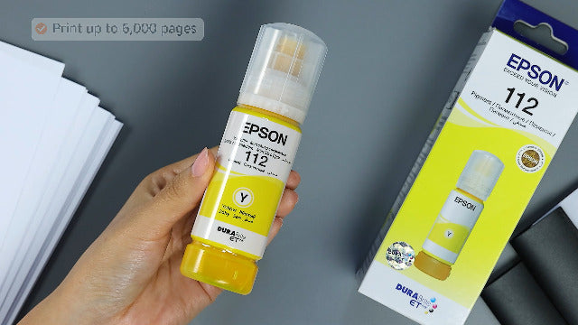 Epson 112 Yellow Ink Bottle 70ml for L6580 L15150 L15160