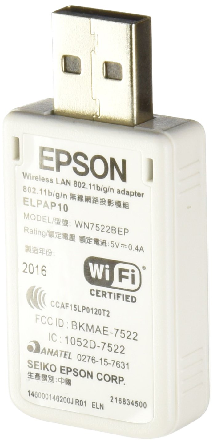 Epson Wireless LAN Adapter B G N For Printers And Laptops