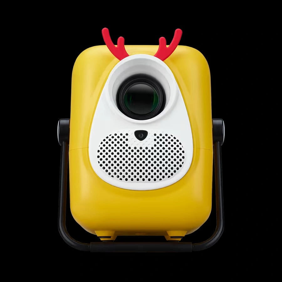 Aopen (by Acer) QF23s Portable Smart LCD Projector, Full HD 1080p - Yellow
