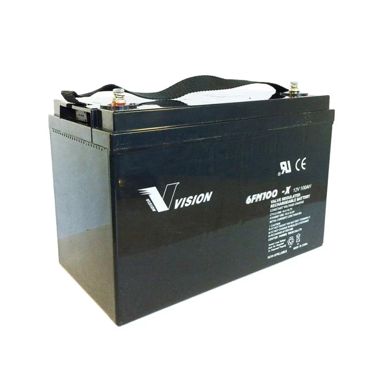 Deep Cycle AGM Battery 200Ah 12V Heavy Duty 6FM200ZX