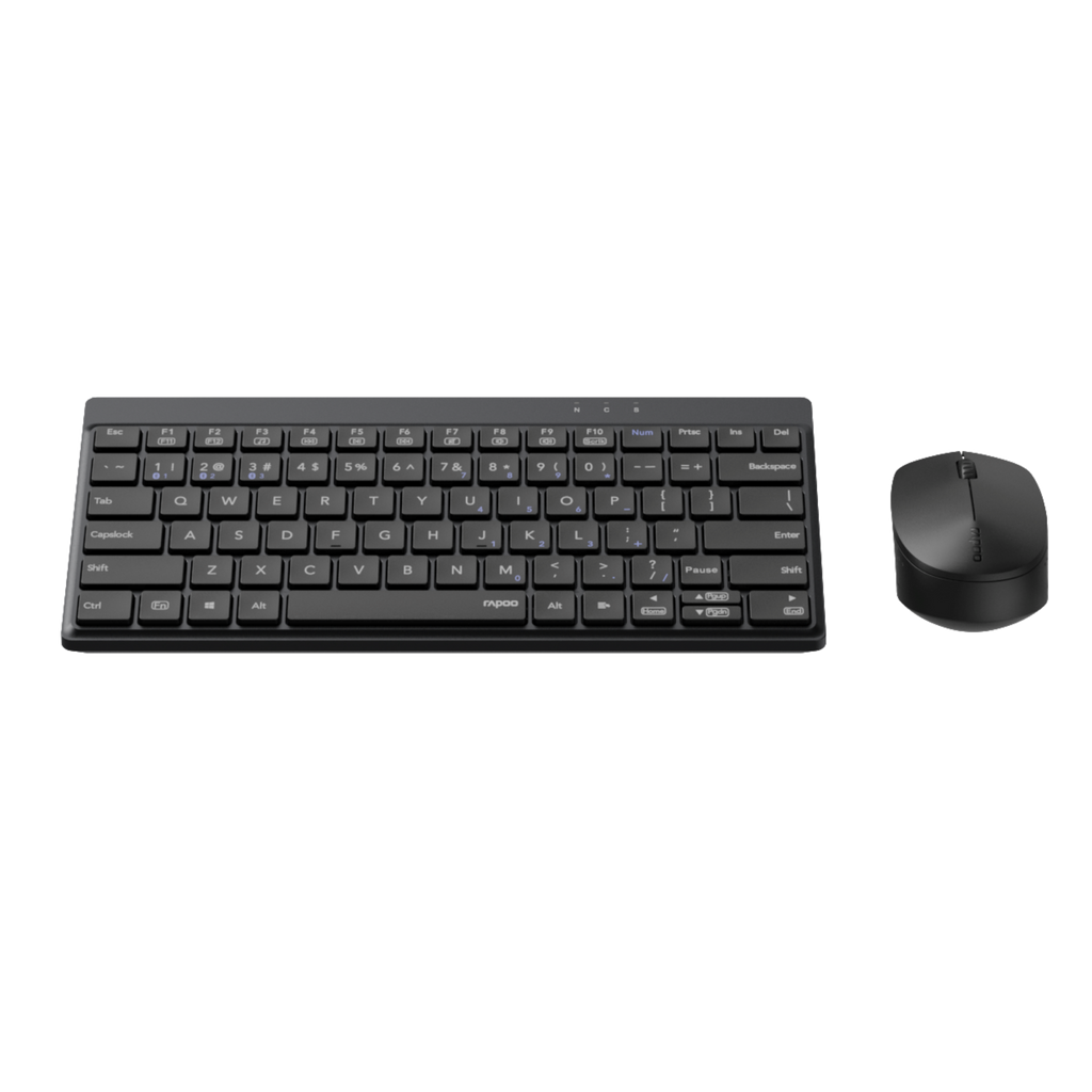 Rapoo 8000GT Multi-Mode Wireless Keyboard & Mouse Combo - Mini