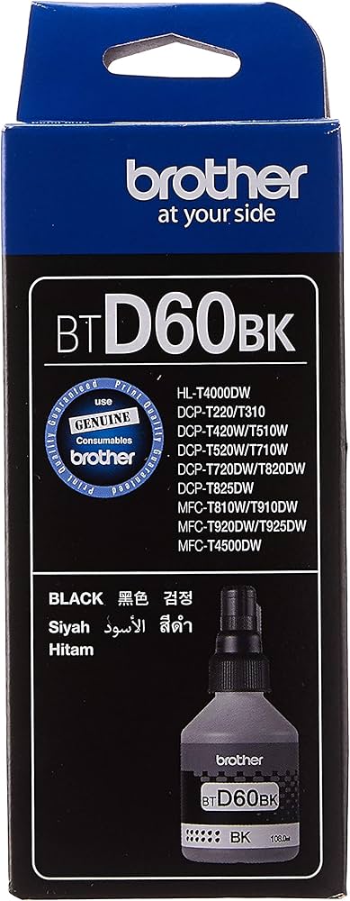Brother Black Ink For DCPT And DCP T Series Printers