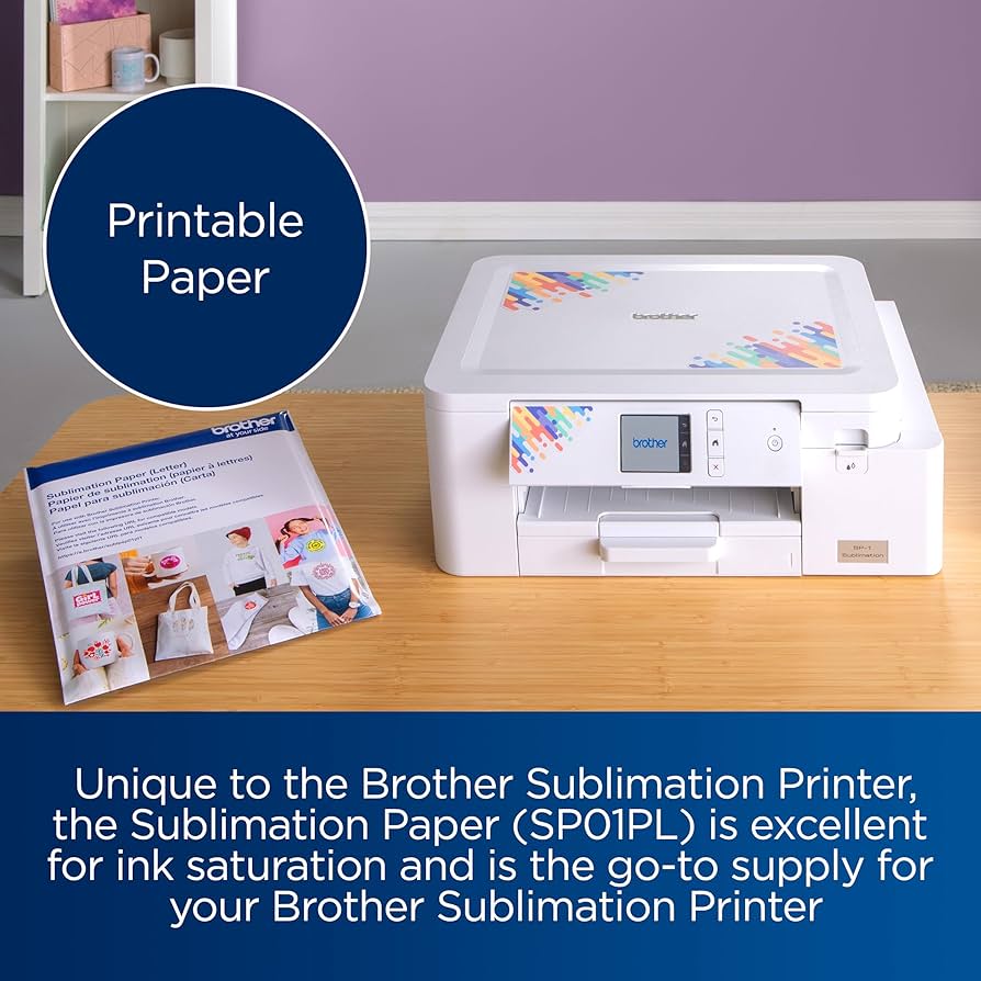 Brother Subli Paper For SP1 Dye Sublimation 100 Sheets