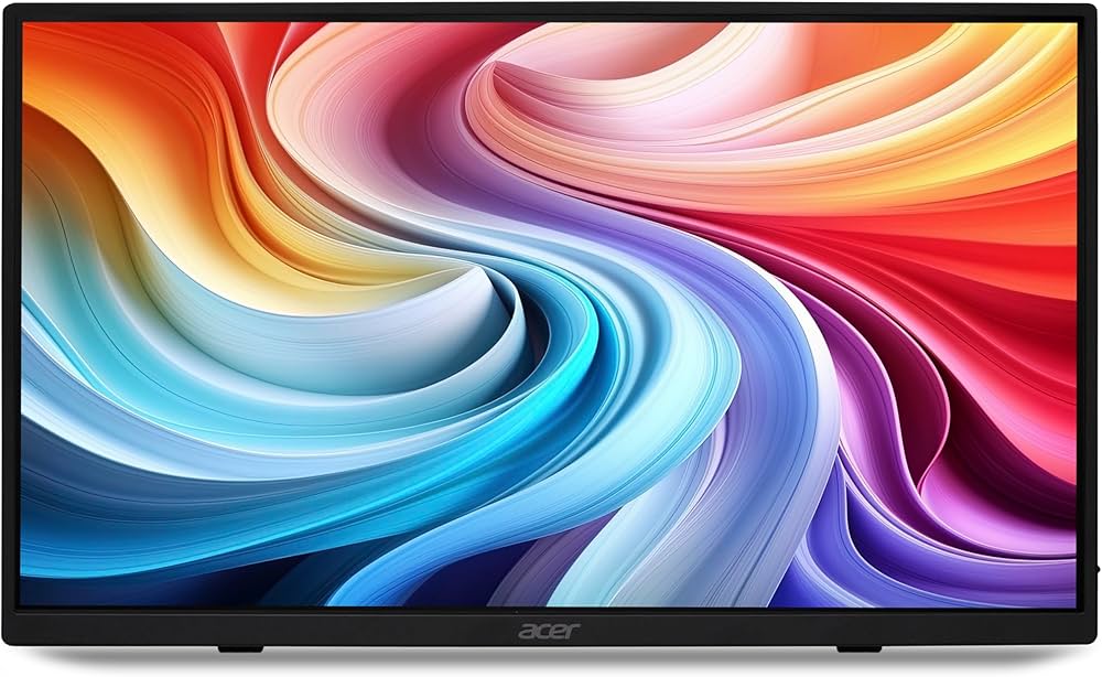 Acer 15.6 Inch Portable Touchscreen Monitor FHD IPS HDR10