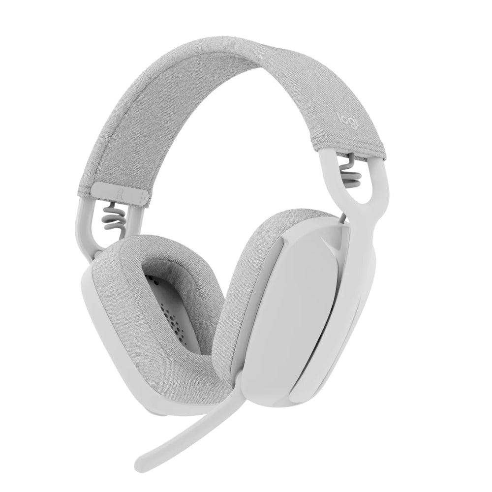 Logitech Zone Vibe 100 Wireless Bluetooth Headset - Off-White