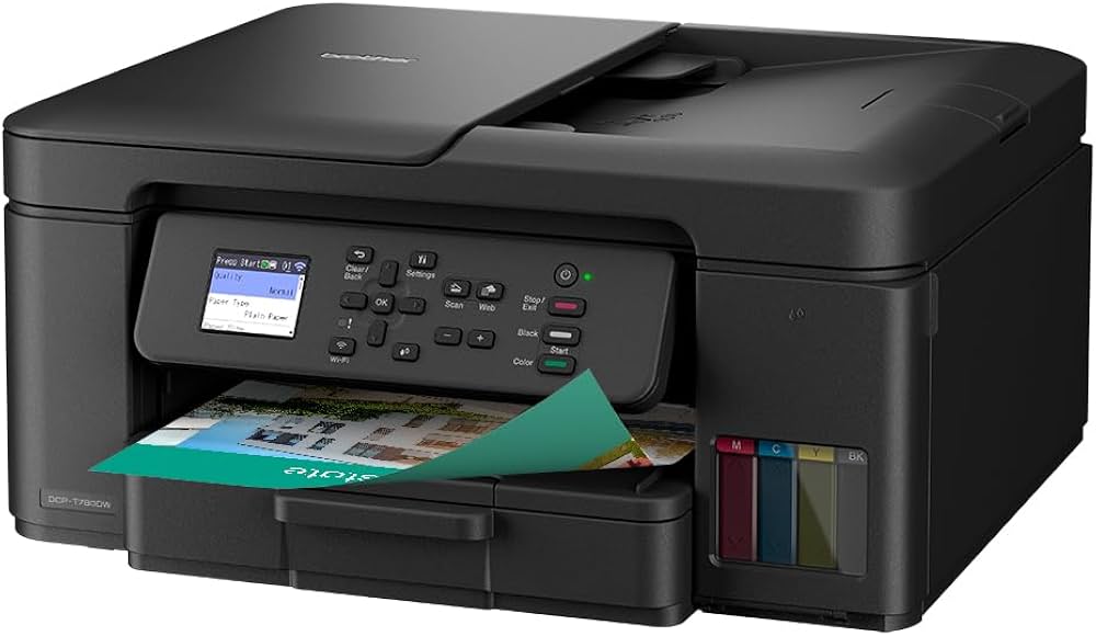 Brother A4 Colour Ink Tank 4-in-1 Multifunction Printer | Wi-Fi & Auto Duplex