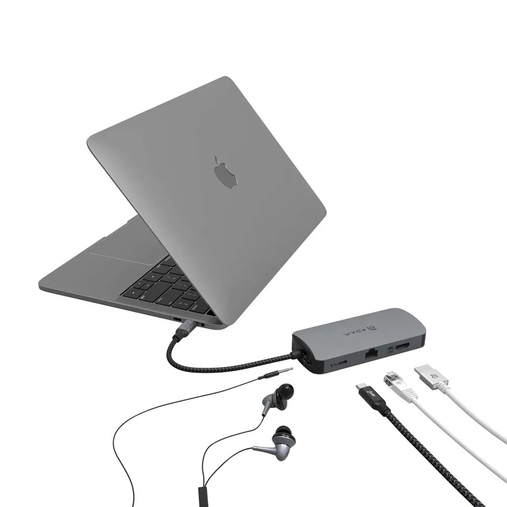 Adam Elements Casa Hub X USB-C 10-in-1 Aluminum Space Grey