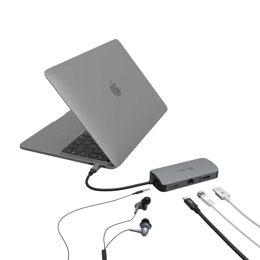 Adam Elements Casa Hub X USB-C 10-in-1 Aluminum Space Grey