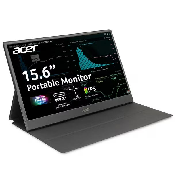 Acer 15.6 Inch Portable Touchscreen Monitor FHD IPS HDR10