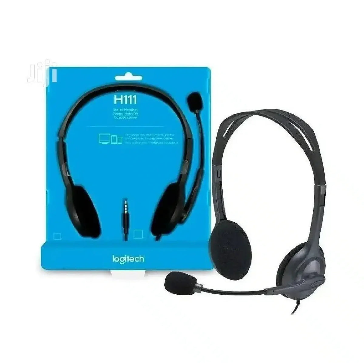 Logitech H111 Wired Stereo Headset (3.5mm Jack)