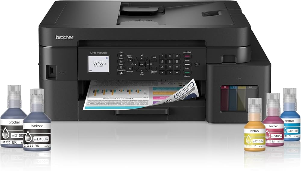 Brother A4 Colour Ink Tank 4-in-1 Multifunction Printer | Wi-Fi & Auto Duplex