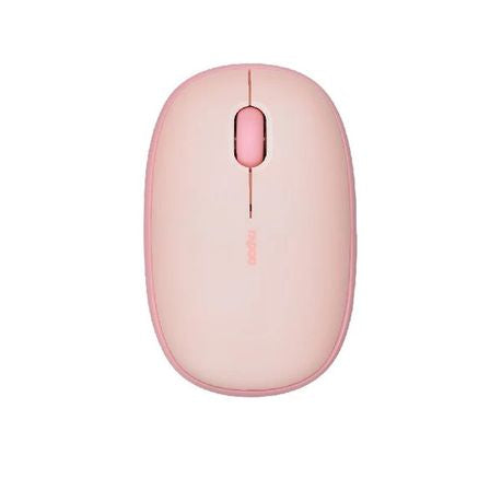 Rapoo M650 Silent Multi-Mode Wireless Mouse (Pink)
