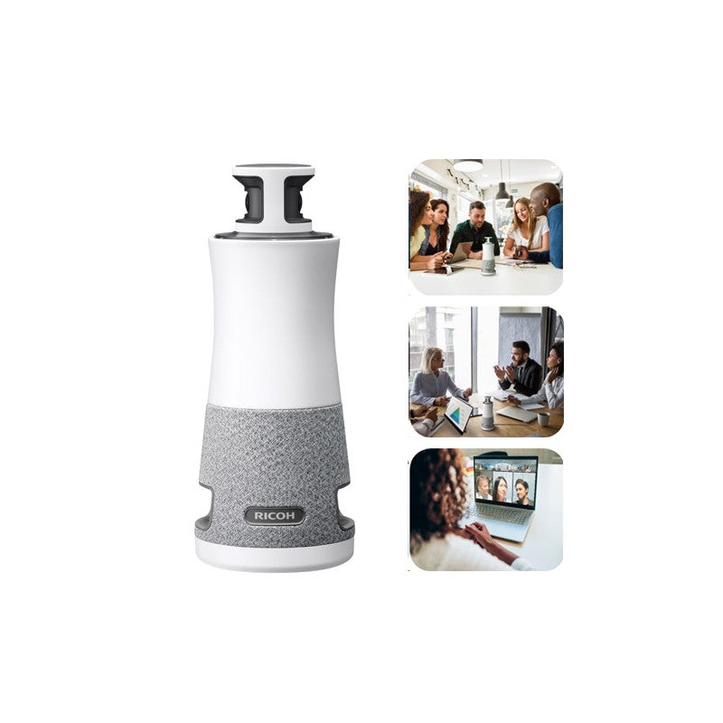 Ricoh 360° All-in-One Conference System | Full HD 1080p Camera, Speaker & Microphone