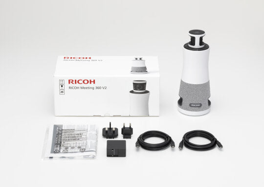 Ricoh 360° All-in-One Conference System | Full HD 1080p Camera, Speaker & Microphone