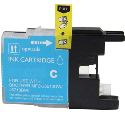 Brother High Yield Cyan Ink Cartridge For MFCJ6510DW