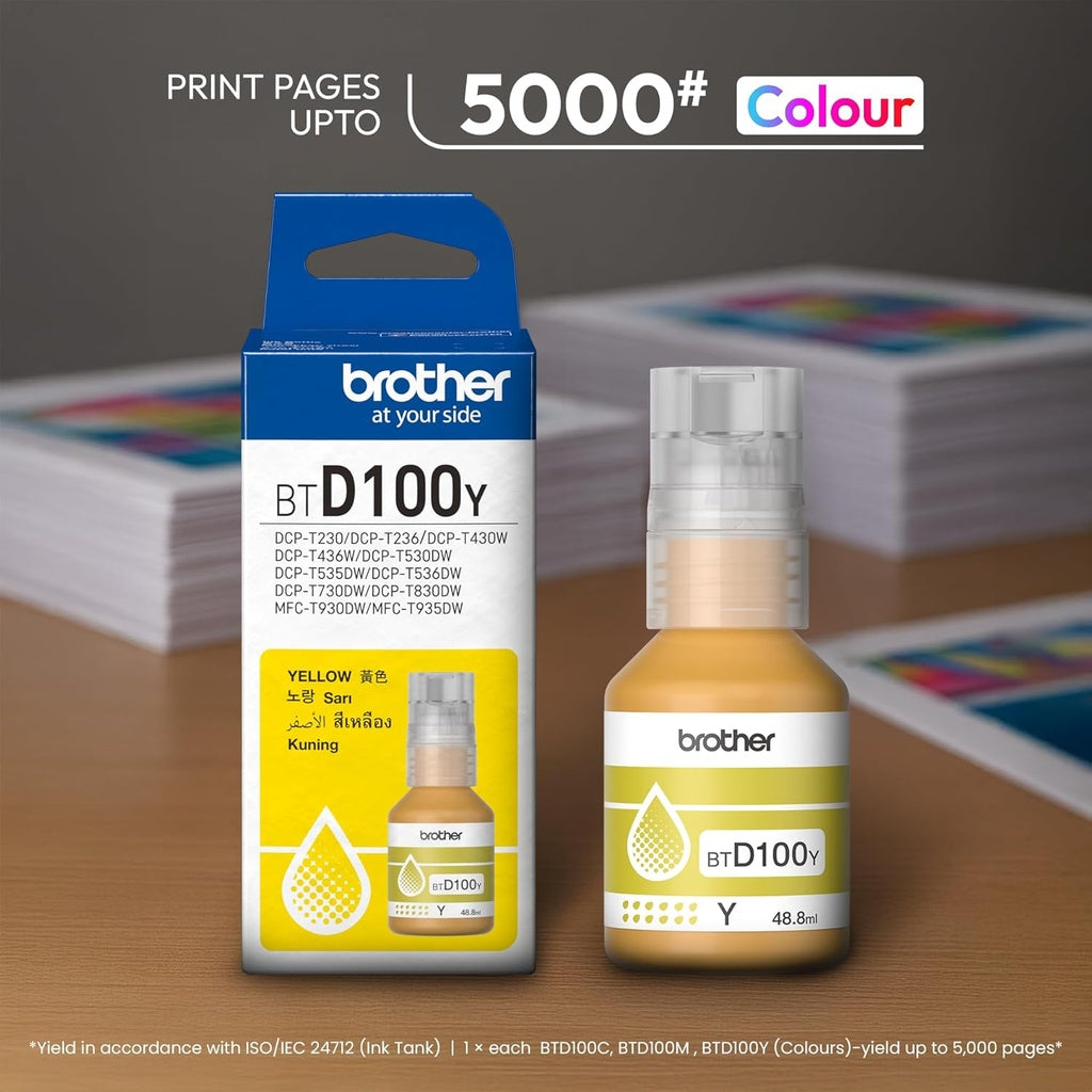 Brother Yellow Ink Cartridge For DCP T230 T430W MFC T930DW