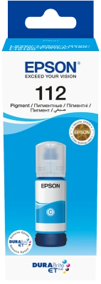 Epson 112 Cyan Ink Bottle 70ml EcoTank L6580 L15160