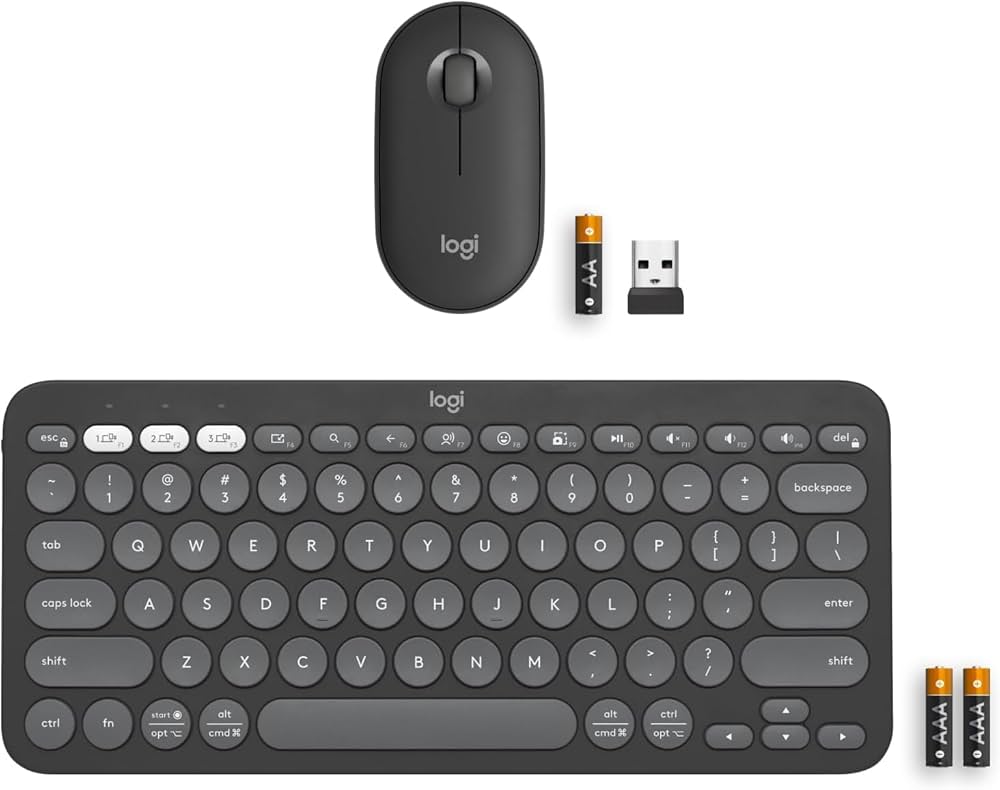 Logitech Pebble 2 Combo - Tonal Graphite