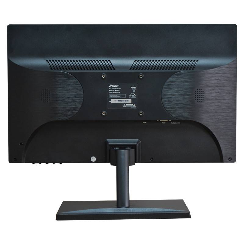 Mecer 19.5" HD+ LED Monitor (1600x900, 75Hz, VGA/HDMI) - Black