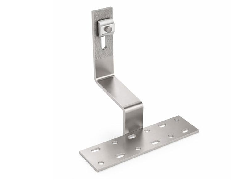Solar Panel Tile Roof Mount Kit (Portrait, 4 Panels, Stainless Steel)
