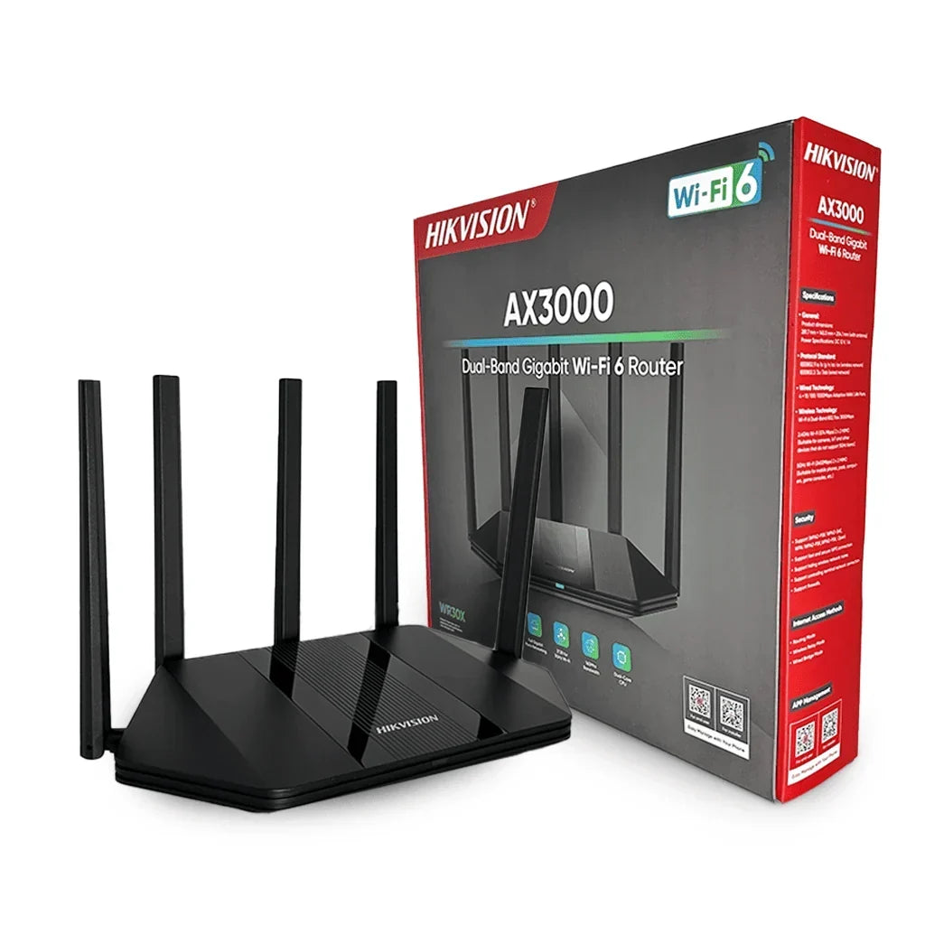 Hikvision DS-3WR30X 3000M Wi-Fi 6 Router