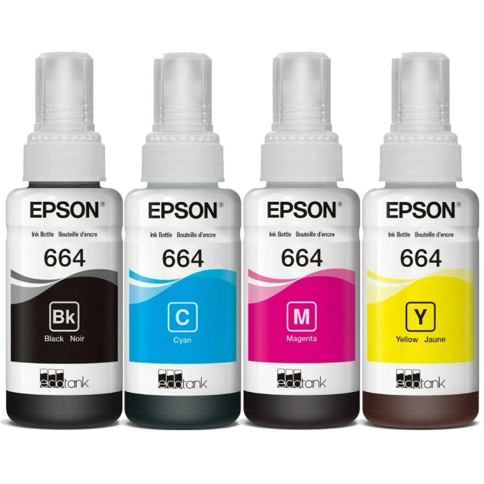 Epson 664 Black 70ml EcoTank Ink Bottle For L565 L550 L486