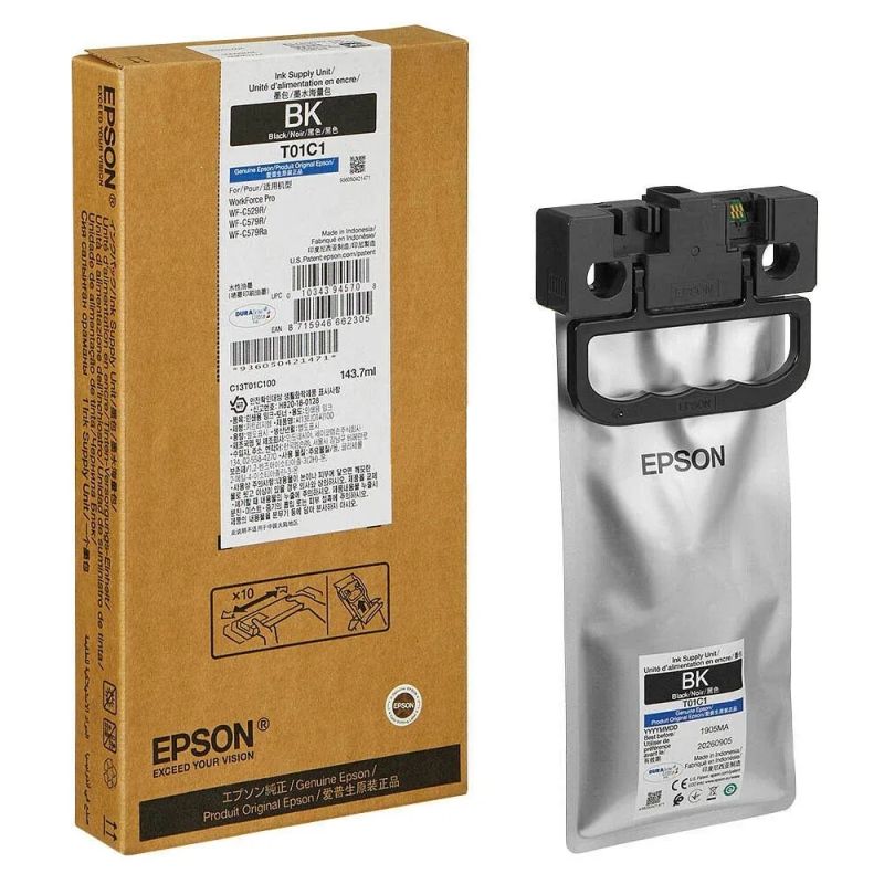 Epson Ink Bags Black XL WF-C579RDWF / C579RDTWF / C579RD2TWF / C529RDTW / C529R 10000 pages