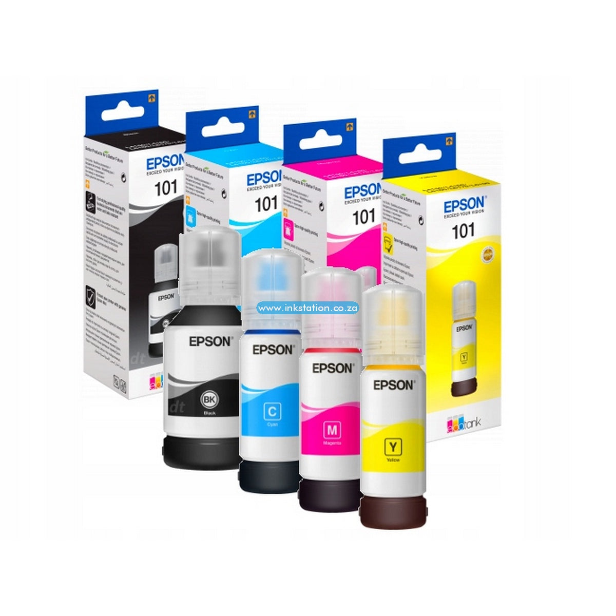Epson 101 Ink Bottles Multipack 260ml (total) 7500 pages