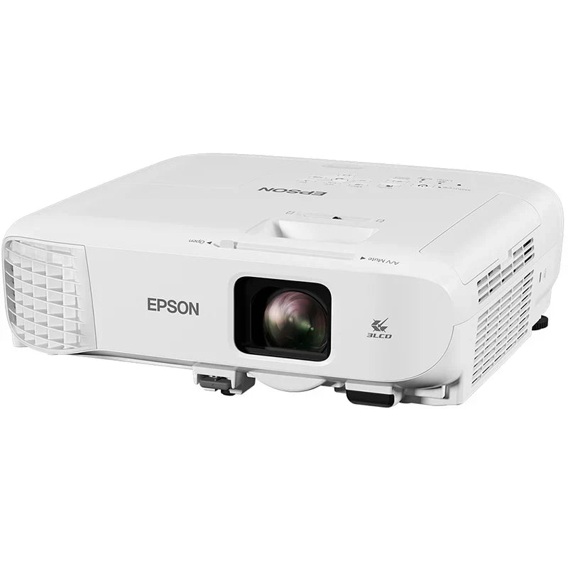 Epson 4200lm WXGA Projector 1280x800 16x10 USB VGA HDMI White