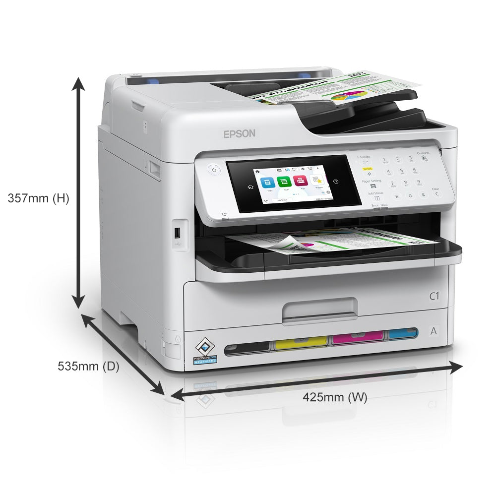 Epson WorkForce A4 Color Single-Function Printer (34ppm, Wi-Fi, Duplex)