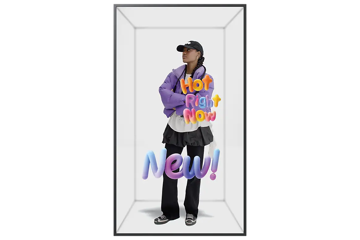 Samsung 85" Virtual 3D Spatial Signage UHD Display (500 nit)