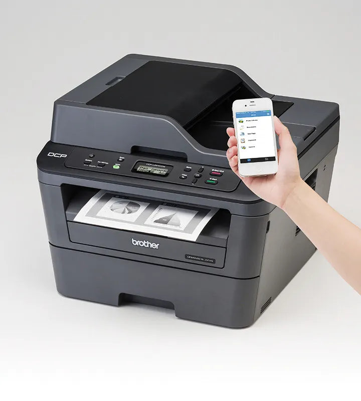 Brother DCP-L2640DW Mono Laser Printer with Duplex, Wired & Wireless Connectivity