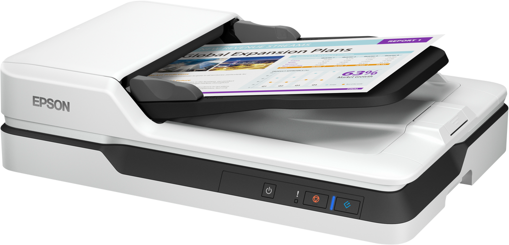 Epson DS-1630 A4 Flatbed & ADF Document Scanner (25ppm)