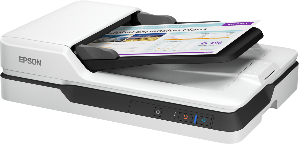 Epson DS-1630 A4 Flatbed & ADF Document Scanner (25ppm)