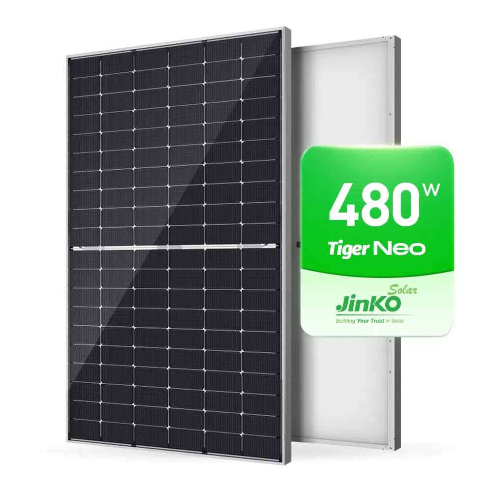 Jinko 415W Mono PV Solar Module, high-efficiency solar panel for residential and commercial applications. SKU: SOL-P-J-415