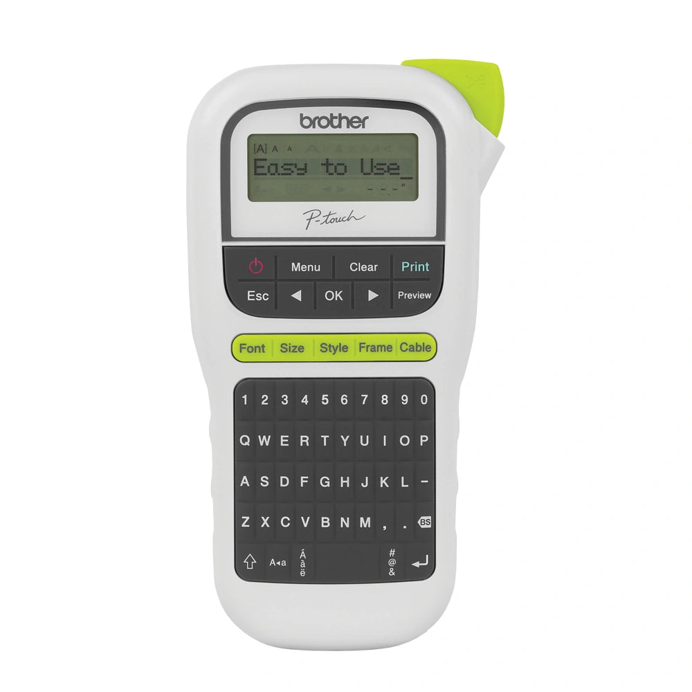 Brother P-Touch Handheld 2 line Label Printer/ 6-12MM tape