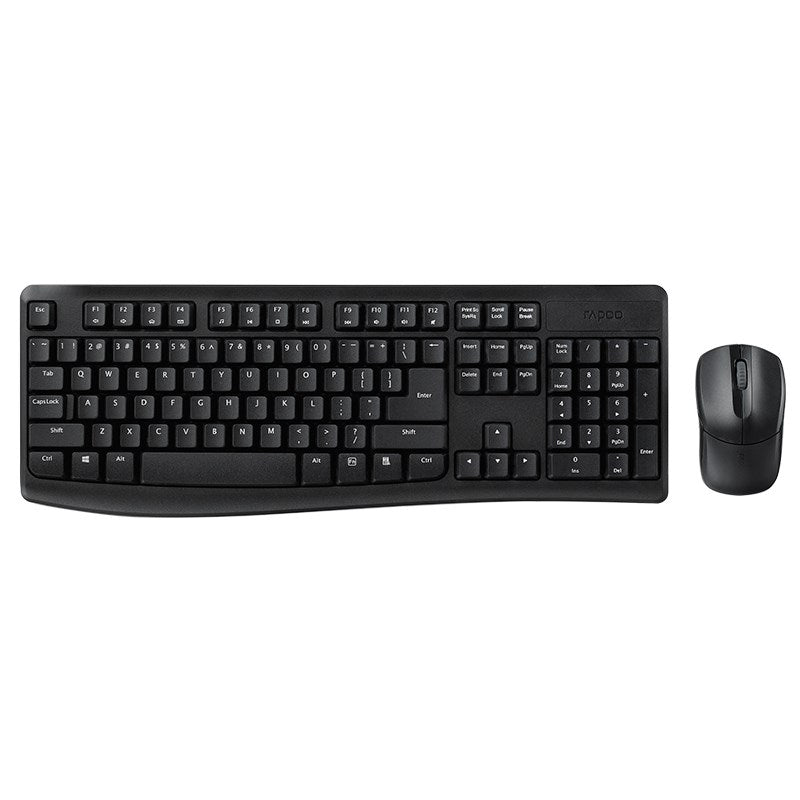 Rapoo X1800PRO wireless keyboard and mouse combo featuring a spill-resistant design and long battery life