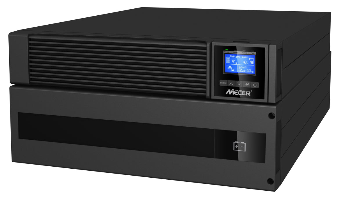 MECER RT 10KVA Online Rackmount UPS 2U With SNMP Rail Kit