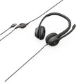 Logitech H390C black USB-C headset for clear calls with noise cancellation