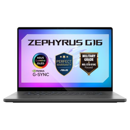 ASUS ROG Zephyrus Intel Core Ultra 9 Processor 285H 2.9 GHz (24MB Cache up to 5.4 GHz 16 cores 16 Threads) Intel AI Boost NPU up to 13 LPDDR5X 16GB ( 16GB LPDDR5X 7467 on board(Actual memory speeds may vary by CPU configuration.) ) 1TB PCIE G4 SSD NVIDIA GeForce RTX 5070 Laptop GPU WIN11 HOME GRAY WARRANTY - 1-Year Carry-In
