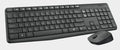 Logitech MK235 Wireless Keyboard and Mouse Combo, graphite color, US International QWERTY layout