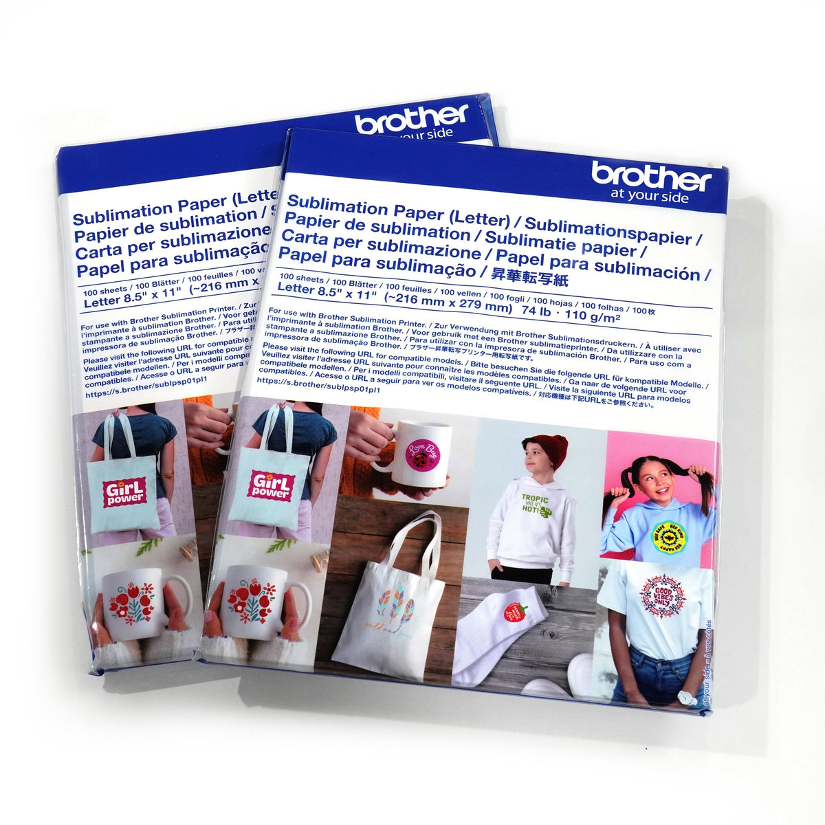 Brother Subli Paper for SP1 Dye Sublimation, 100 Sheets