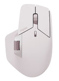 Rapoo MT760M pink multi-mode wireless mouse offering ergonomic comfort and versatile connectivity.