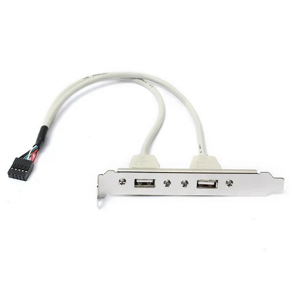 Mecer 2-Port USB 3.0 Back Panel Expansion Bracket