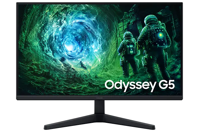 Samsung 27" Odyssey G5 QHD IPS Gaming Monitor (144Hz, 1ms)