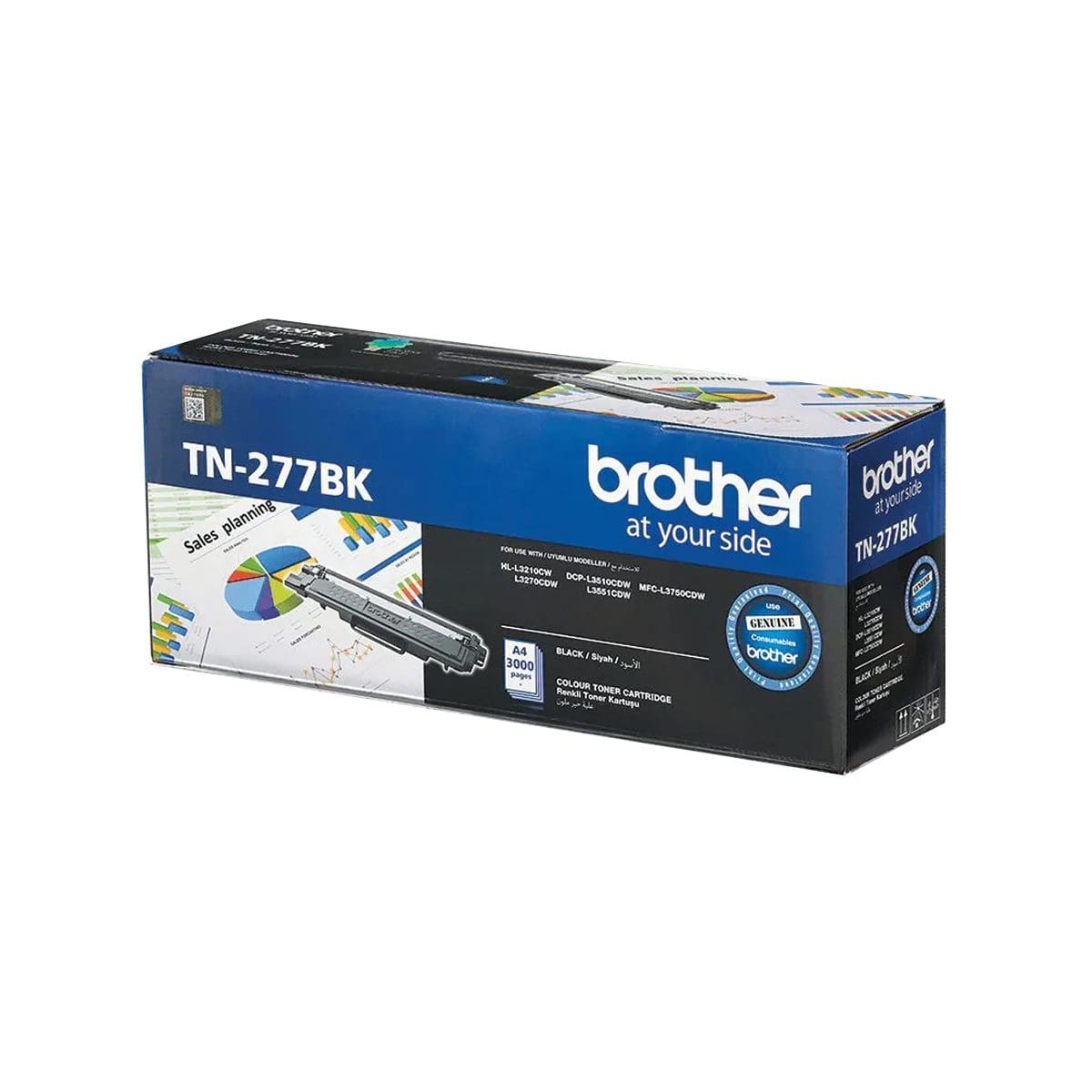 Brother Black Toner Cartridge for HLL3210CW MFCL3750CDW