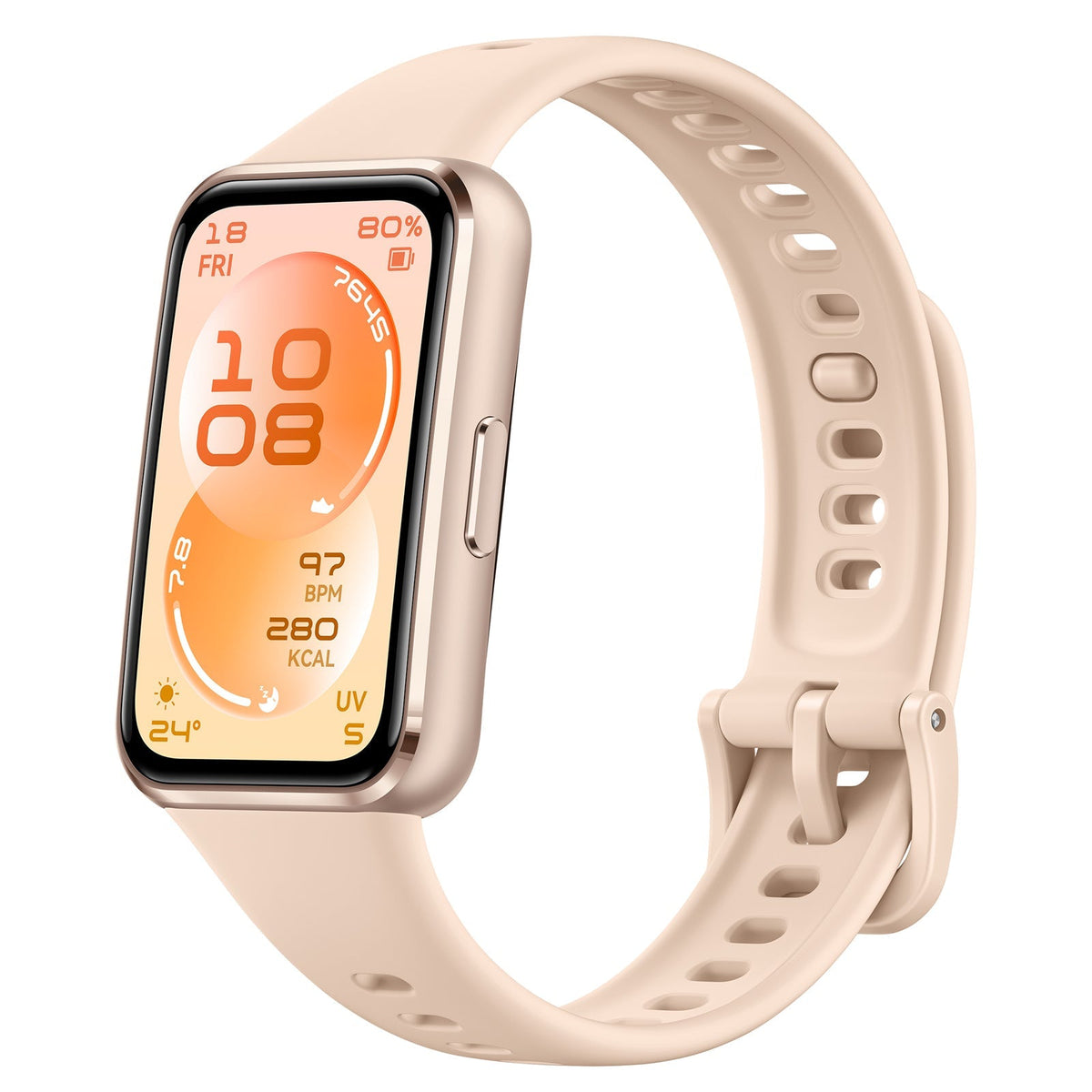 Huawei Band Smart Fitness Tracker (1.62" AMOLED, Beige Strap)
