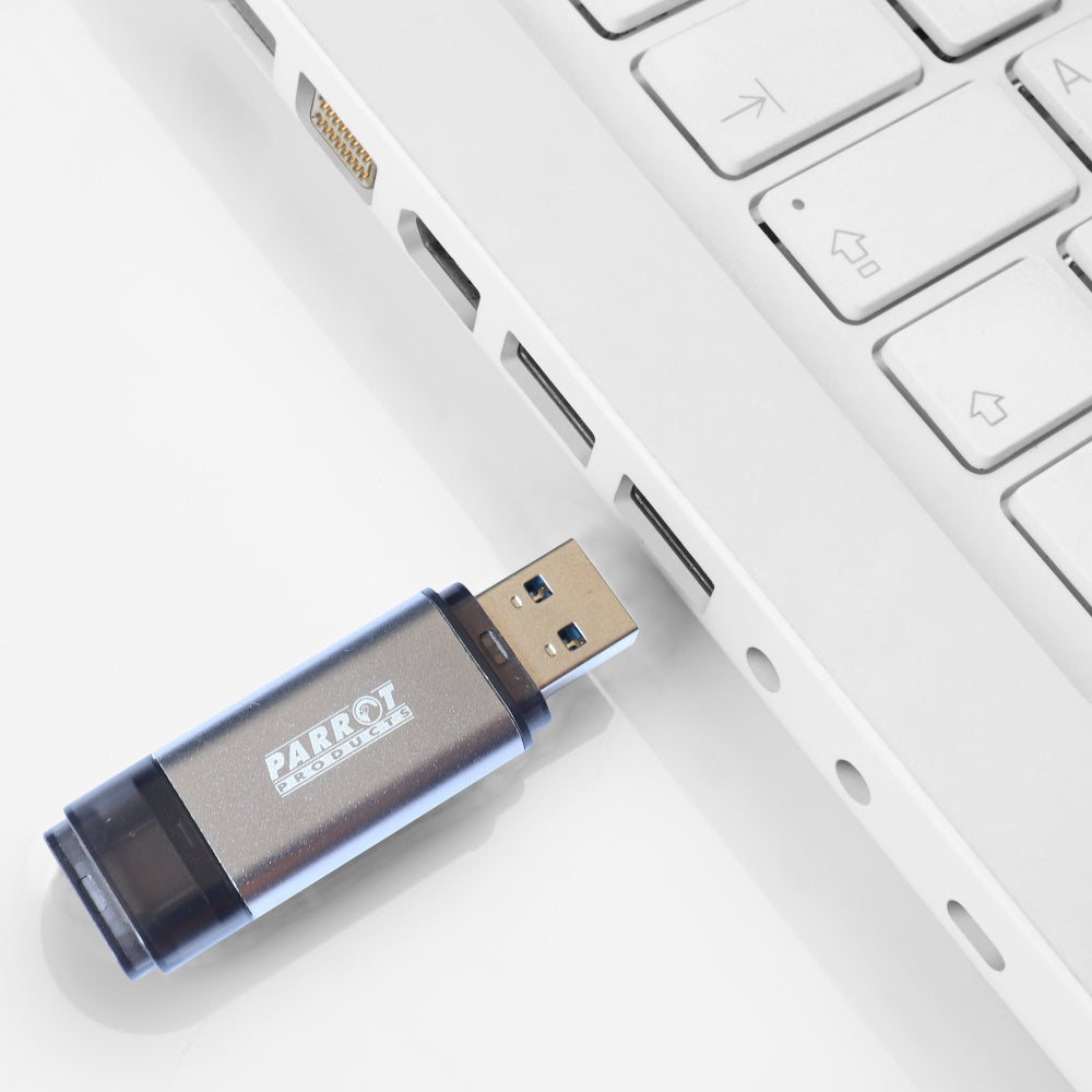 EXTERNAL STORAGE USB 3 TYPE A + USB C 128GB FLASH DRIVE
