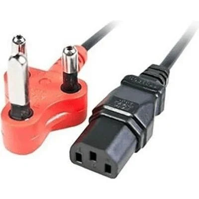Dedicated Kettle Plug Power Cord To Red 3 Pin Inlet