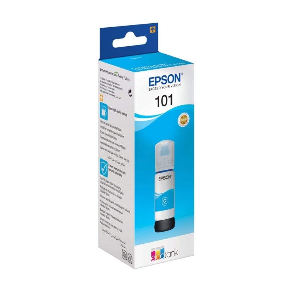 Epson 101 Cyan Ink Bottle 70ml EcoTank L4150 L6160 L6170